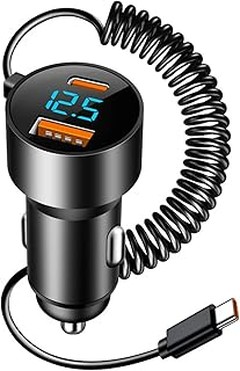 Guía para instalar un cargador de coche con cable USB C