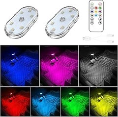 Mantenimiento eficaz de luces interiores con mando para coche