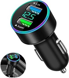 Mejores lugares para comprar cargadores para coche con voltímetro