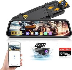 Descubre las funciones extras de las cámaras de coche de espejo retrovisor