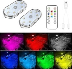 Cómo elegir las mejores luces interiores con mando para coche