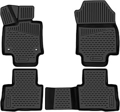 Comparativa de las mejores alfombrillas 3D para coches familiares