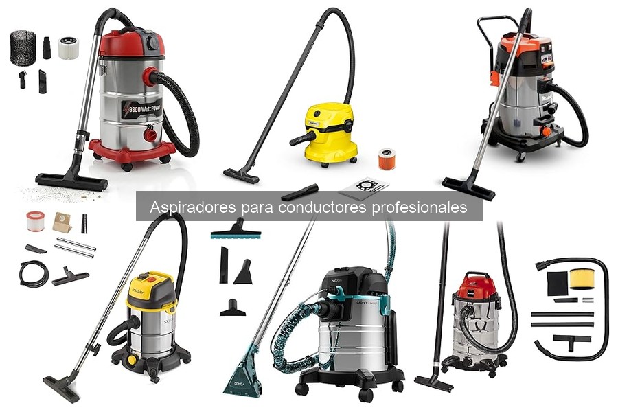 ** Accesorios Esenciales para Aspiradores de Conductores Profesionales