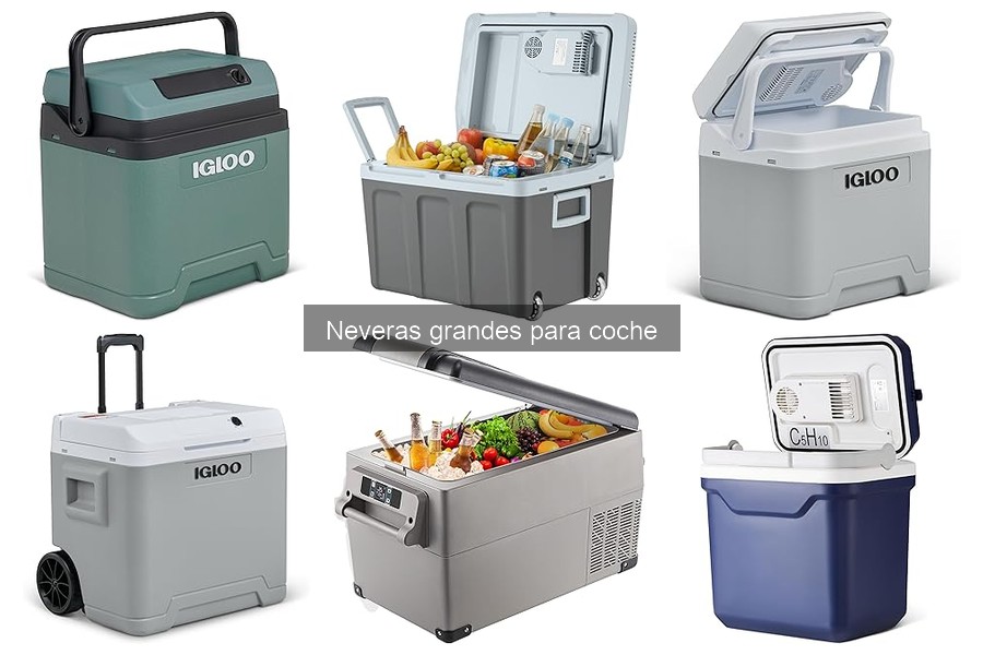 Accesorios esenciales para complementar neveras grandes de coche