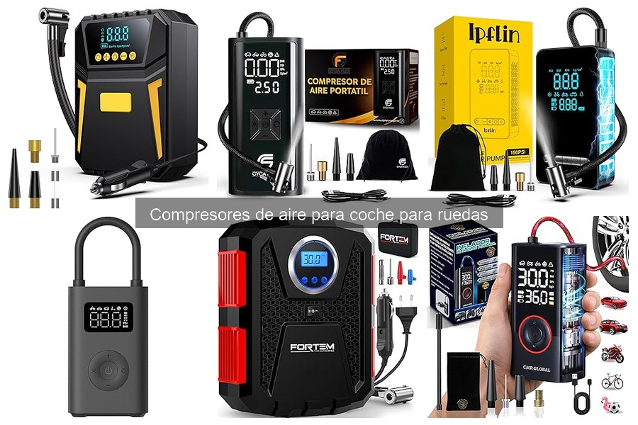 Accesorios imprescindibles para compresores de aire en coche