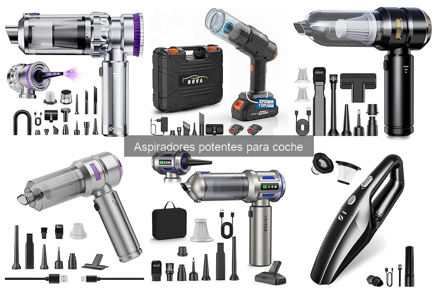 Accesorios útiles para aspiradores de coche: guía completa