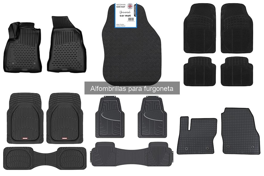 Alfombrillas para furgonetas: precios y mejores tiendas