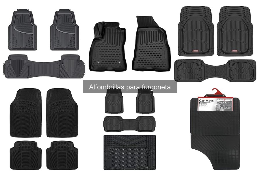 Alfombrillas para furgonetas: ¿Qué son y para qué sirven?