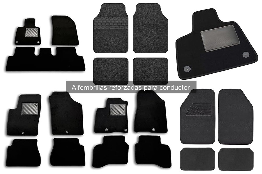 Alternativas a alfombrillas reforzadas para conductor