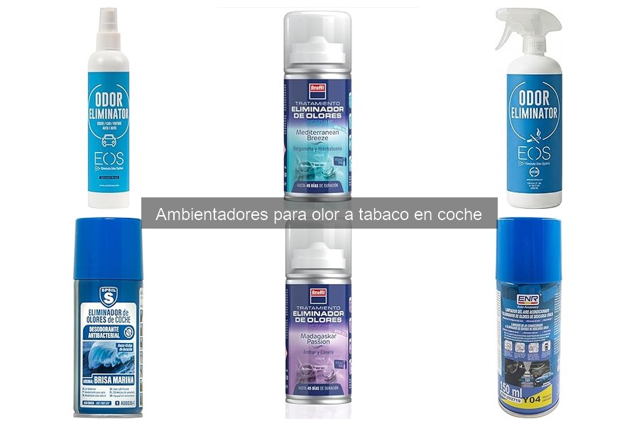 Alternativas a Ambientadores para Olor a Tabaco en Coche