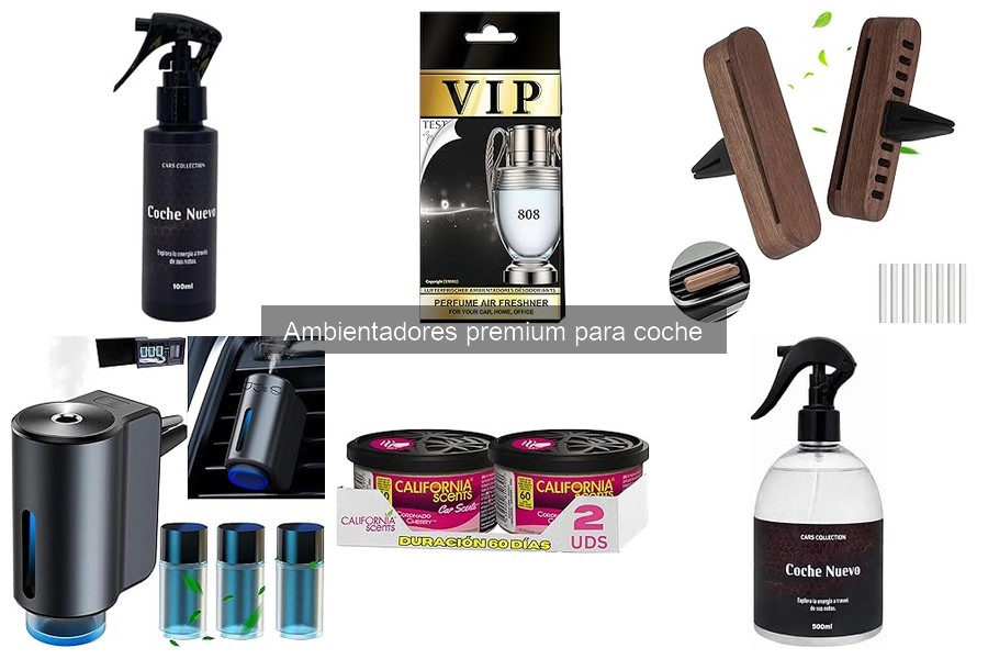 Alternativas a Ambientadores Premium para Coche