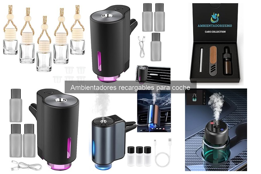Alternativas a ambientadores recargables para coche