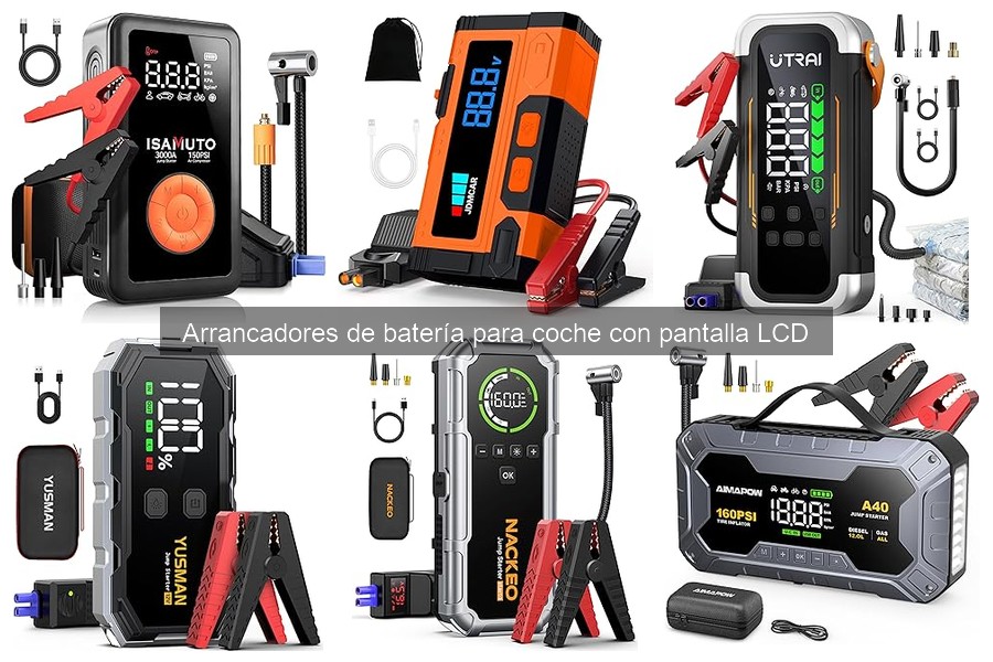 Alternativas a Arrancadores de Batería con Pantalla LCD