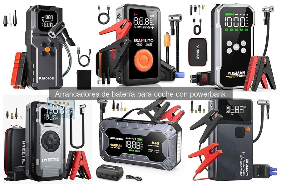 Alternativas a Arrancadores de Batería con Powerbank