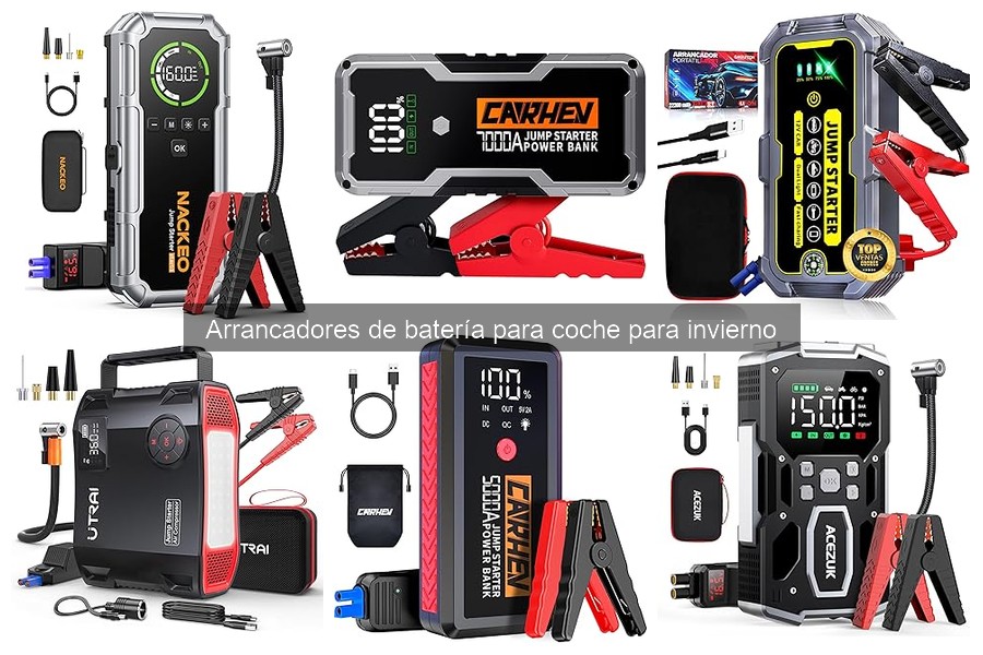 Alternativas a arrancadores de batería para coche en invierno