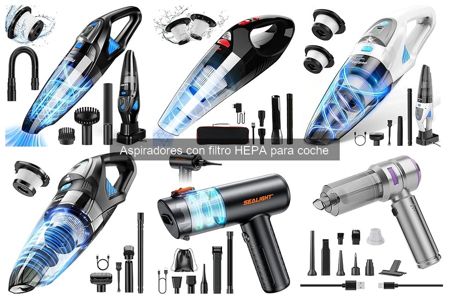 Alternativas a Aspiradores con Filtro HEPA para Coche