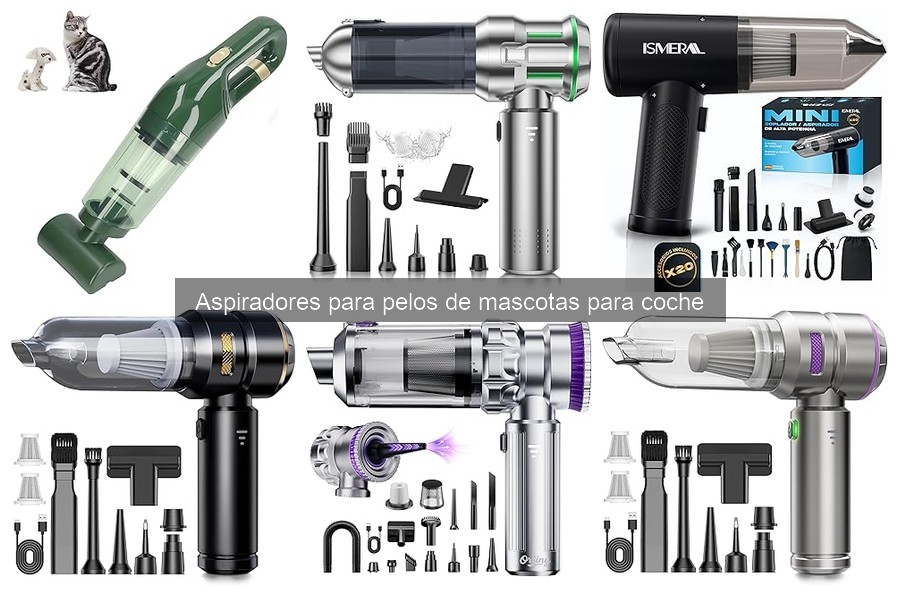 Alternativas a aspiradores de coche para pelos de mascotas