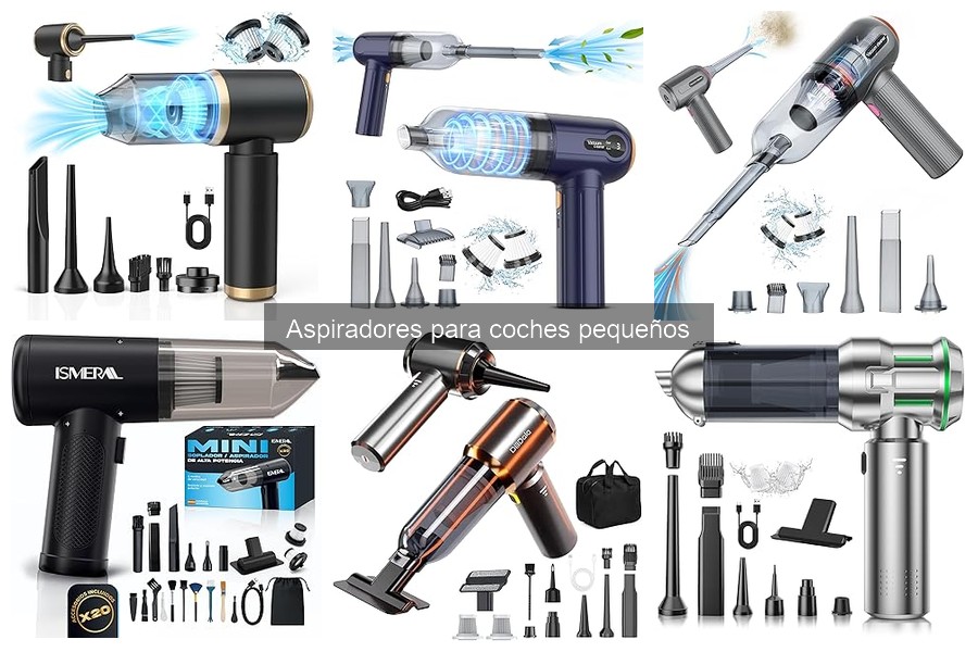 Alternativas a Aspiradores para Coches Pequeños: Opciones Efectivas