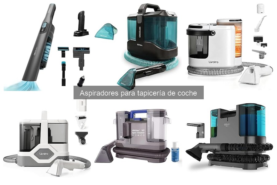 Alternativas a Aspiradores para Tapicería de Coche