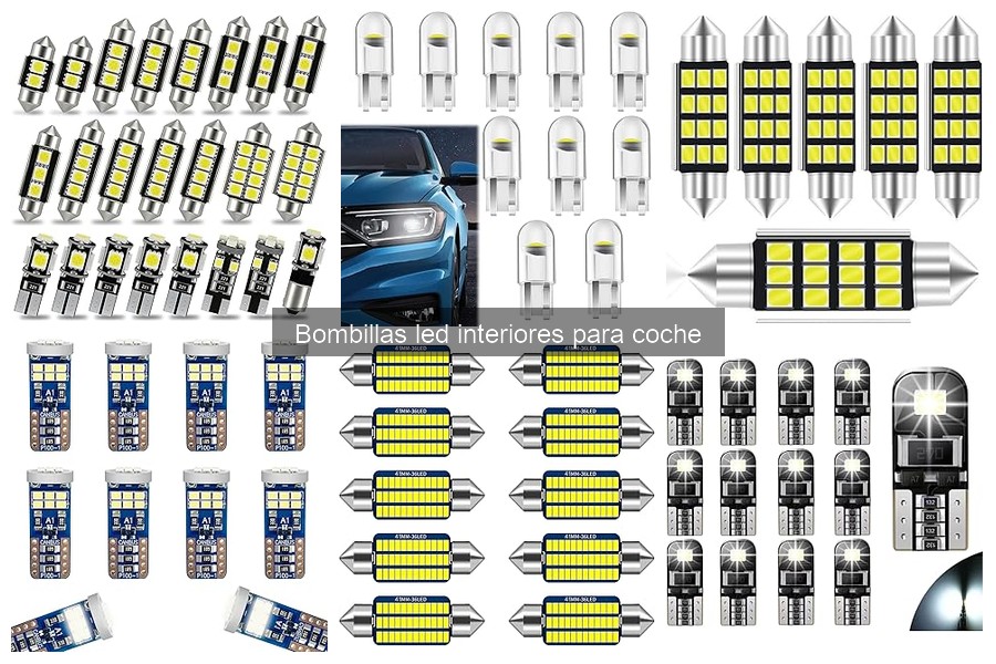 Alternativas a Bombillas LED Interiores para Coche