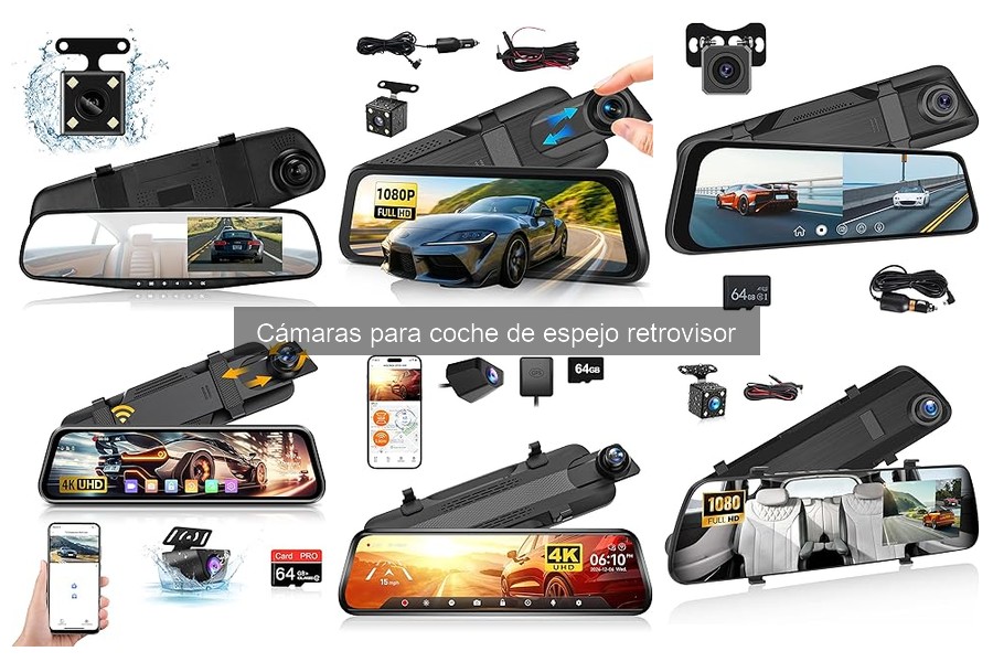 Alternativas a Cámaras de Coche de Espejo Retrovisor