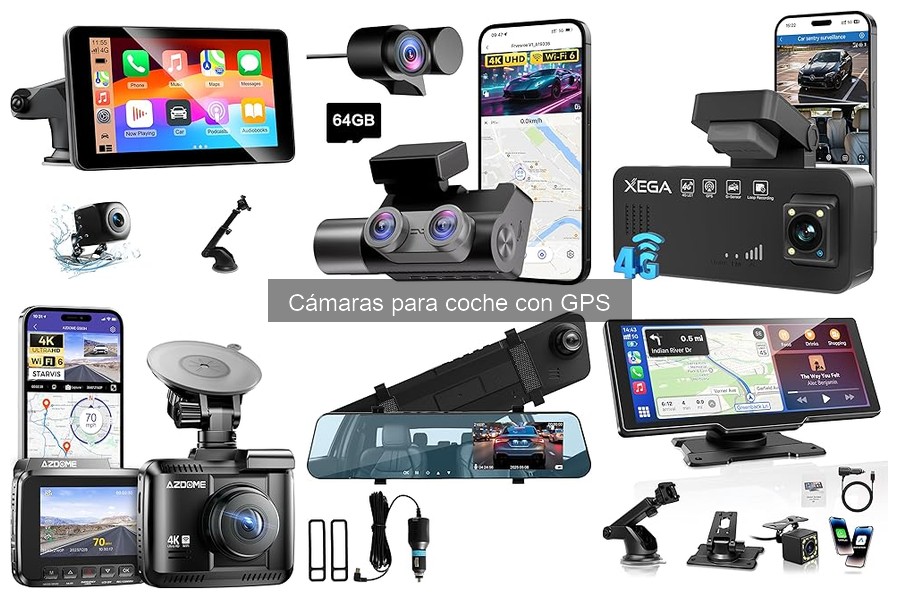 Alternativas a cámaras para coche con GPS: descubre opciones