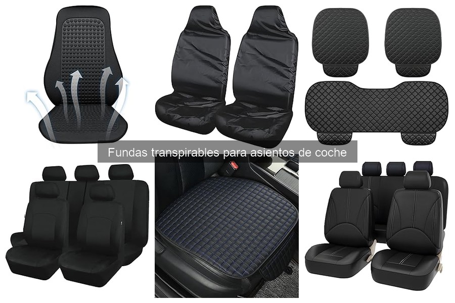 Alternativas a fundas transpirables para asientos de coche
