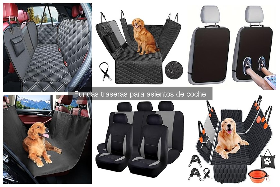 Alternativas a fundas traseras para asientos de coche