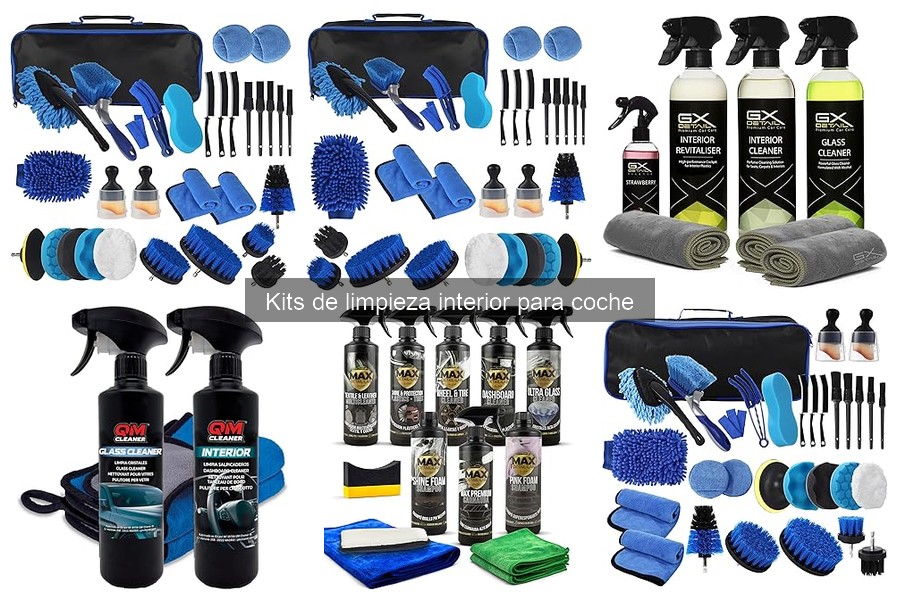 Alternativas a Kits de Limpieza Interior para Coche