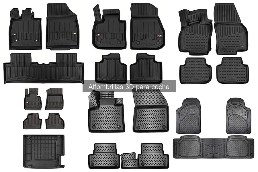 Alternativas a las alfombrillas 3D para coche: Mejores opciones