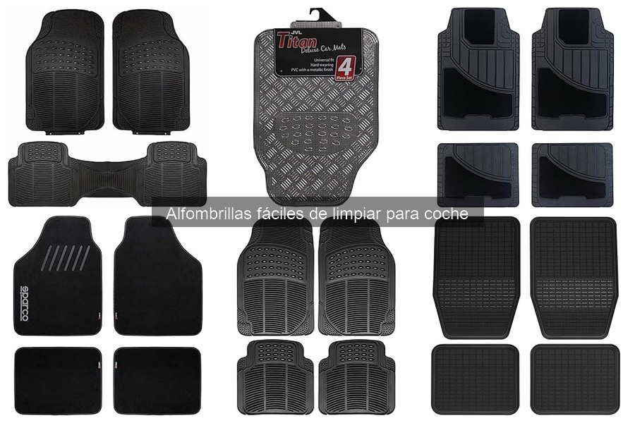 Alternativas a las Alfombrillas Fáciles de Limpiar para Coche