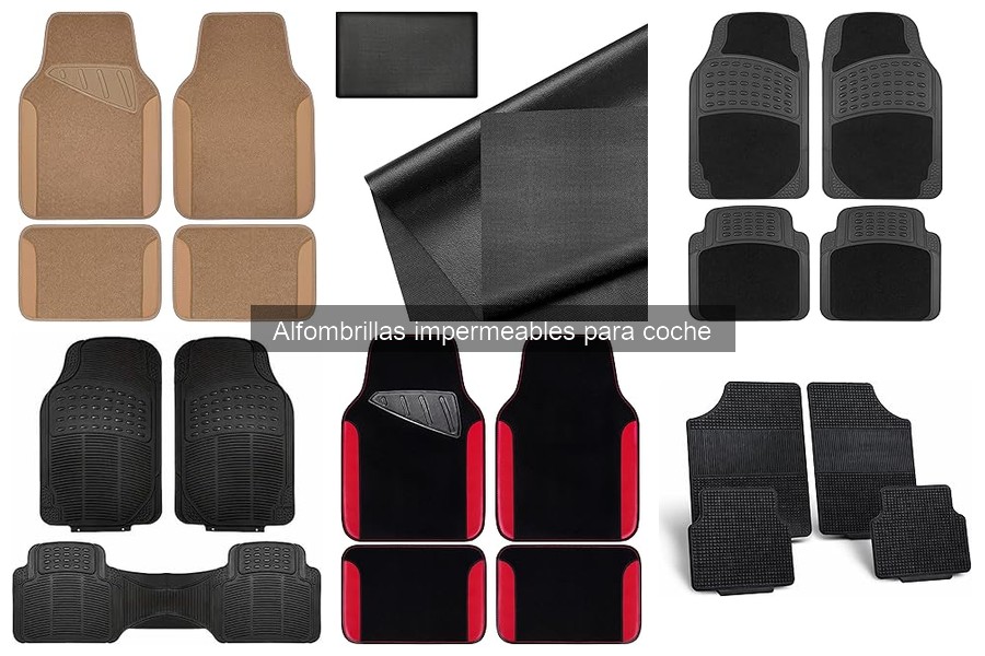Alternativas a las alfombrillas impermeables para coche