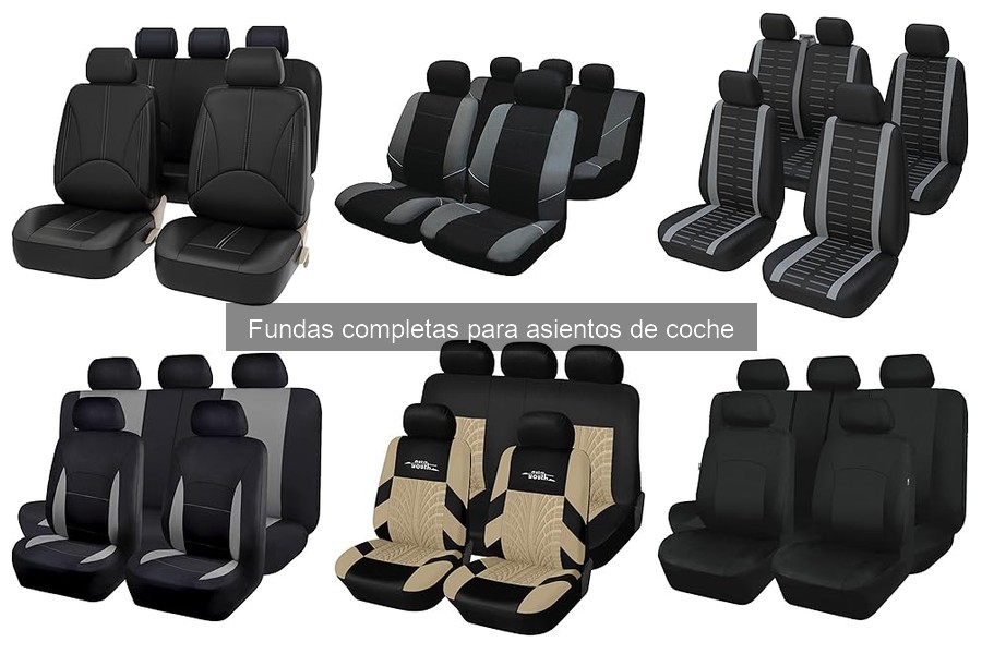 Alternativas a las Fundas Completas para Asientos de Coche