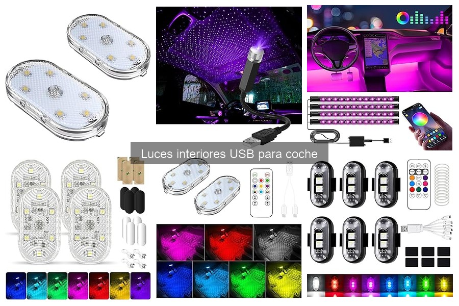 Alternativas a las Luces Interiores USB para Coche