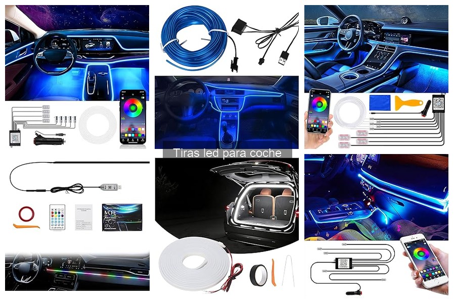 Alternativas a las Tiras LED para Iluminación de Coches