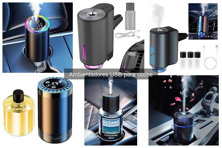 Alternativas a los ambientadores USB para coche