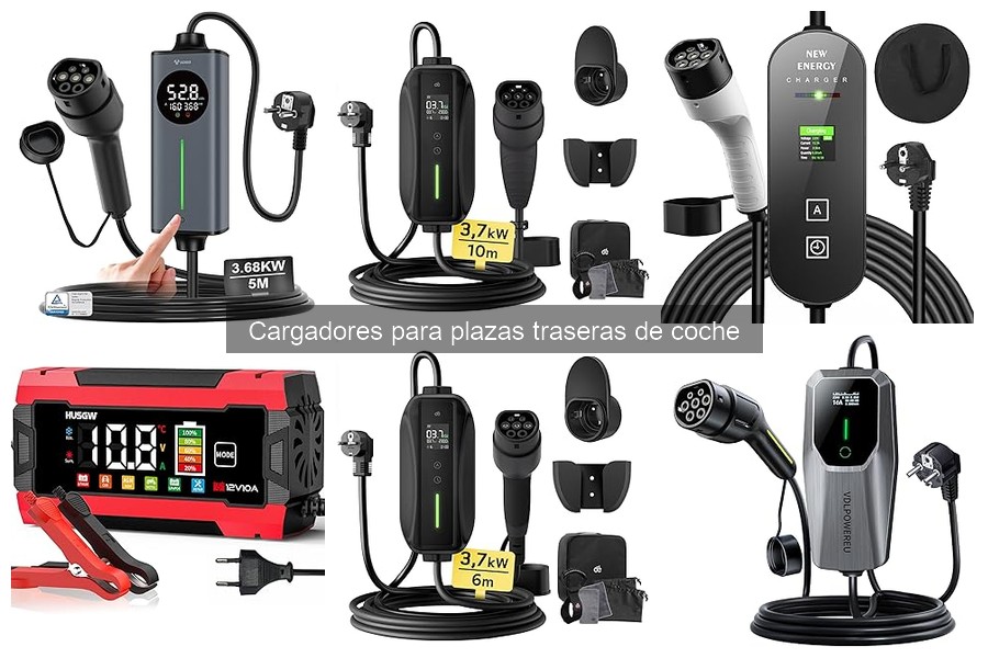 Alternativas a los cargadores para plazas traseras de coche