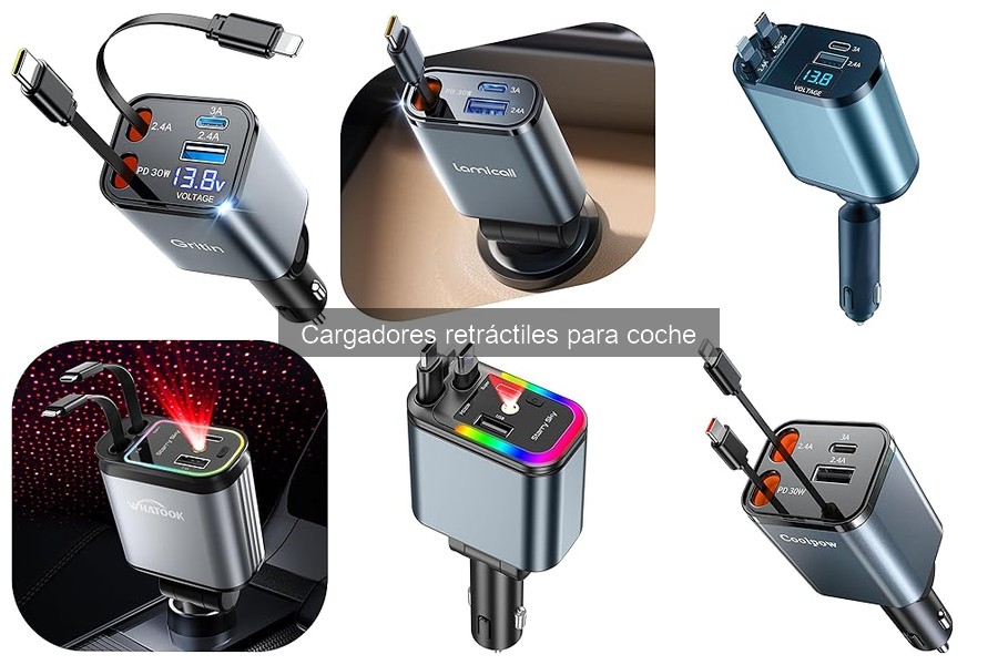 Alternativas a los Cargadores Retráctiles para Coche