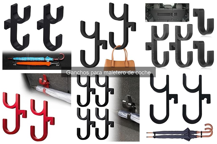 Alternativas a los ganchos para maletero de coche