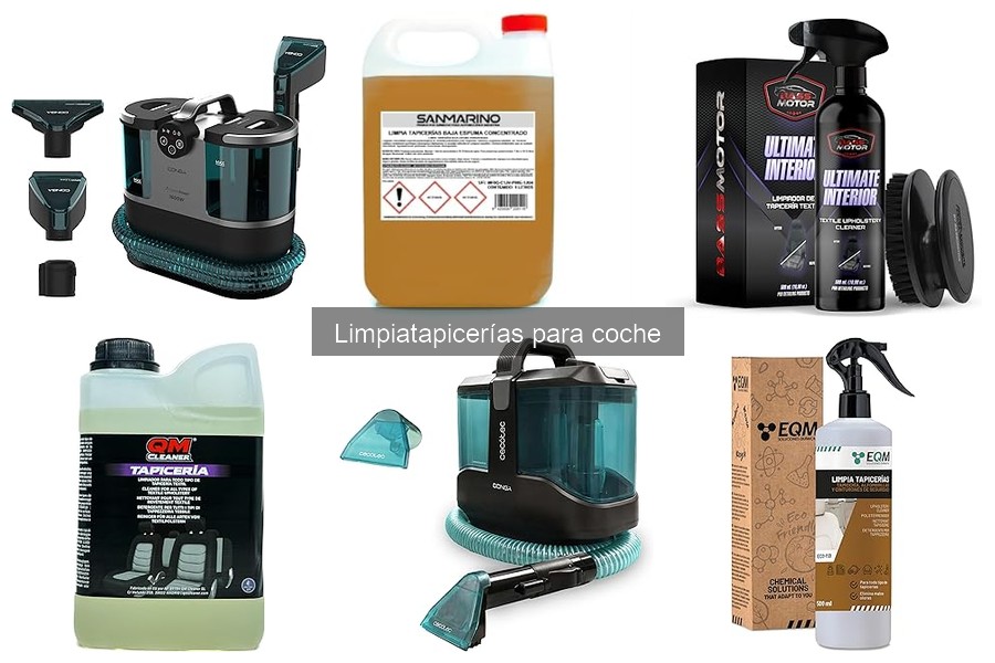 Alternativas a los Limpiatapicerías Tradicionales para Coche