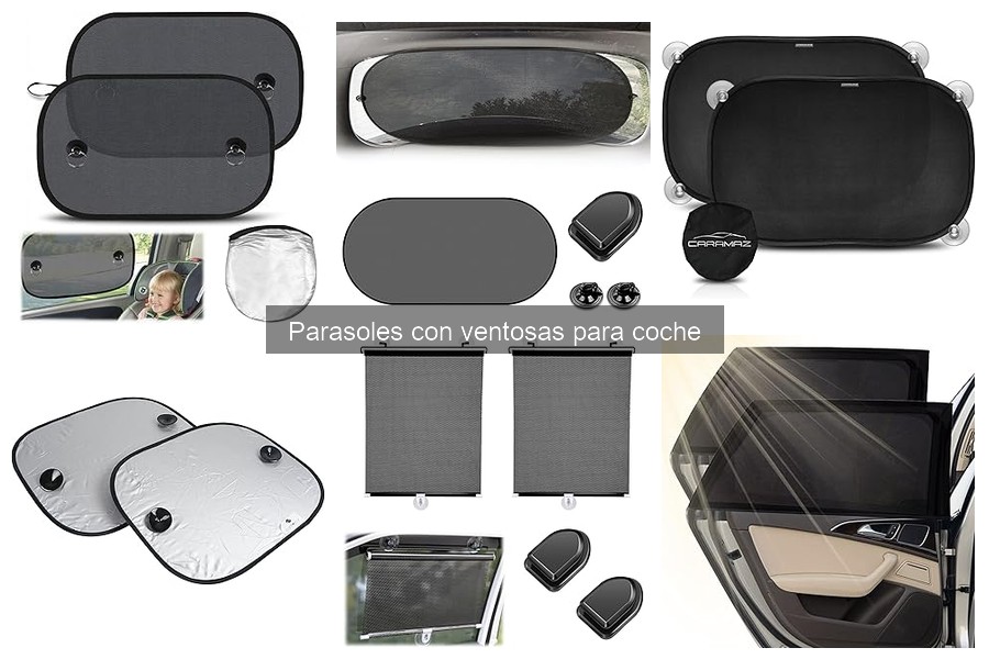 Alternativas a los parasoles con ventosas para coche