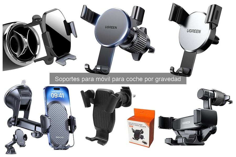 Alternativas a los Soportes por Gravedad para Móvil en Coche