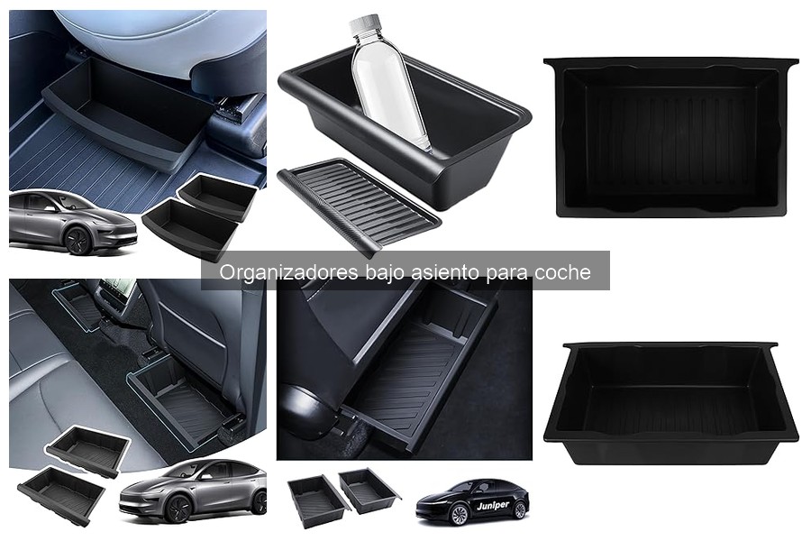 Alternativas a organizadores bajo asiento para coche