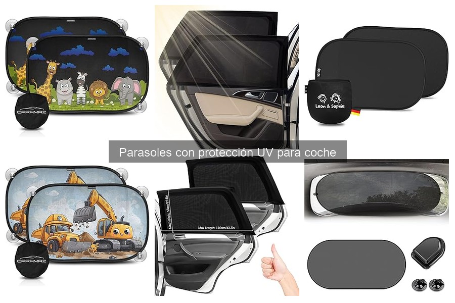 Alternativas a parasoles UV para coche: opciones efectivas