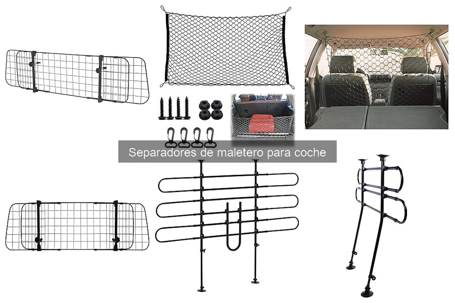 Alternativas a Separadores de Maletero para Coche