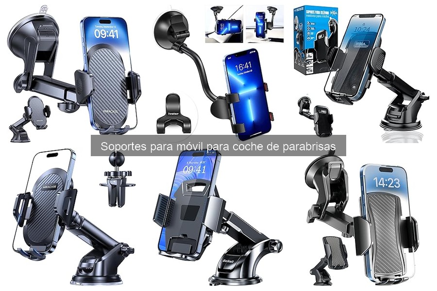 Alternativas a Soportes de Parabrisas para Móvil en Coche