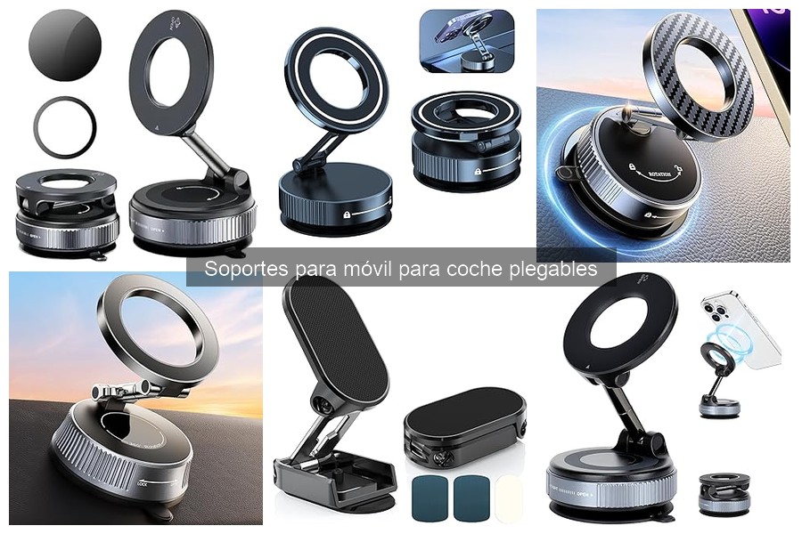 Alternativas a Soportes Plegables para Móvil en Coche