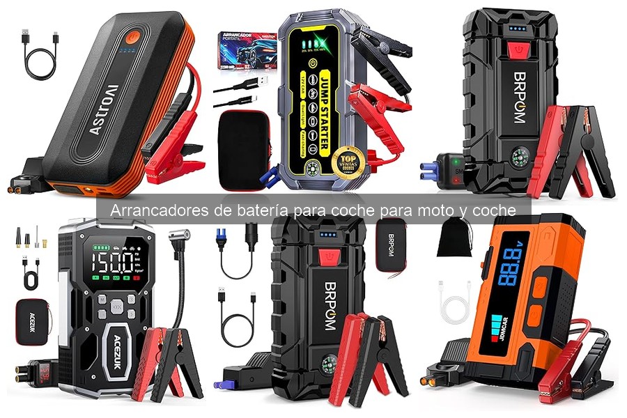 Alternativas al arrancador de batería para coche y moto