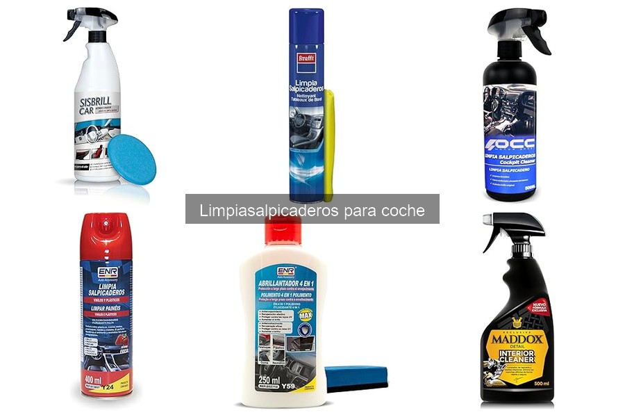 Alternativas innovadoras a limpiasalpicaderos convencionales