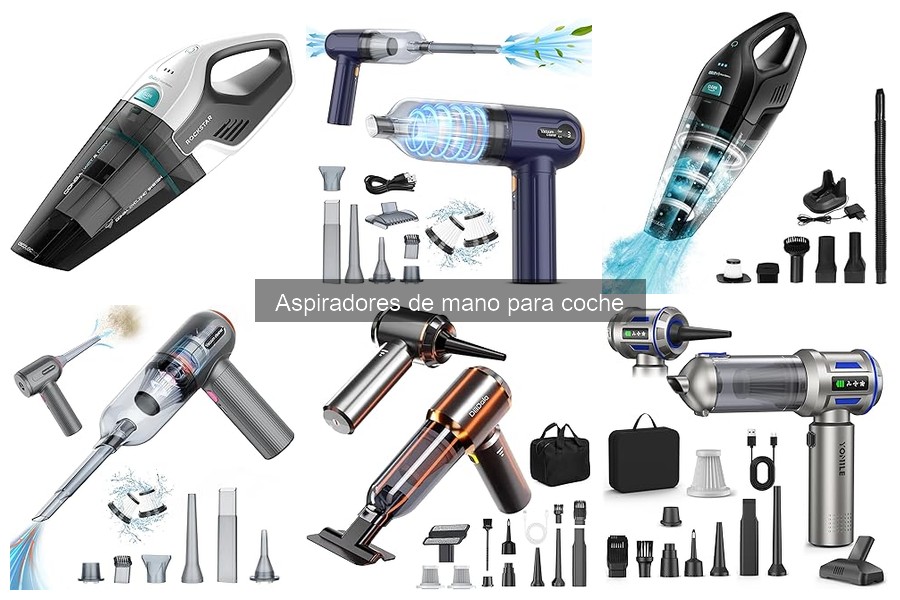 Alternativas innovadoras a los aspiradores de mano para coche